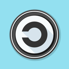 Copyleft Sign Illustration