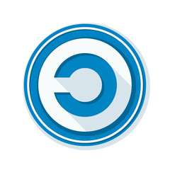 Copyleft Sign Illustration