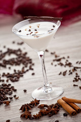 Rozgrzewający drink  na zimę