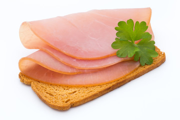 Ham sausage.