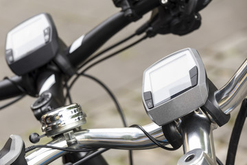 electric bicycle close up