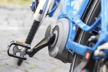 electric bicycle close up