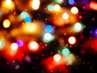 Fototapeta premium Defocused abstract christmas background