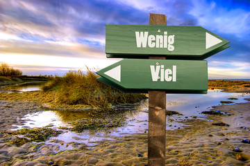 Schild 202 - Viel