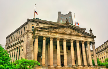 Fototapeta na wymiar The New York State Supreme Court Building