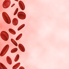 Vector Streaming Blood Cells