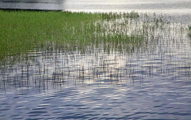 Lake Valdayskoye (Valdai) . Novgorod Oblast. Russia