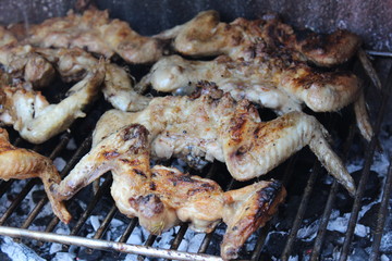 griglia polli sardi