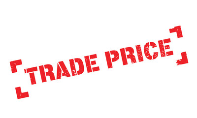 Trade Price rubber stamp. Grunge design with dust scratches. Effects can be easily removed for a clean, crisp look. Color is easily changed.
