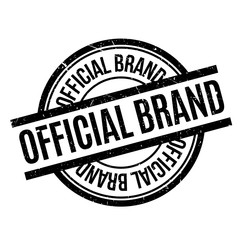 Official Brand rubber stamp. Grunge design with dust scratches. Effects can be easily removed for a clean, crisp look. Color is easily changed.