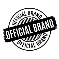 Official Brand rubber stamp. Grunge design with dust scratches. Effects can be easily removed for a clean, crisp look. Color is easily changed.