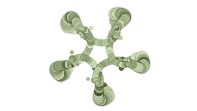 4k Abstract round circle array flower petal pattern background,star chain,microbes bacteria insects worms,rope knot,whirlpool vortex technology data information.