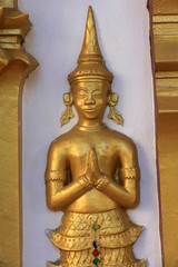 Bouddha. Wat Inpeng. Vientiane. Laos. / Buddhz. Wat Inpeng. Ventiane. Laos.