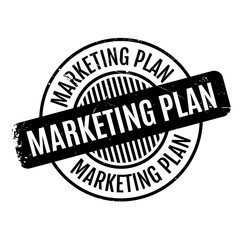 Marketing Plan rubber stamp. Grunge design with dust scratches. Effects can be easily removed for a clean, crisp look. Color is easily changed.