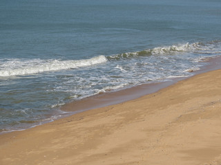 Vague sur la côte atlantique