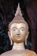 Bouddha du Mercredi. Wat Inpeng. Temple of the Heavy Buddha. Vientiane. Laos. / Buddha Wednesday. Wat Inpeng. Vientiane. Laos. ....