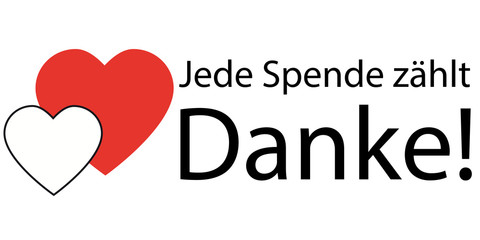 Jede Spende zählt. Danke!