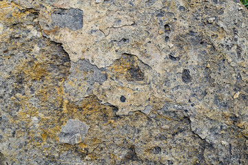Abstract Rock Wall Formations