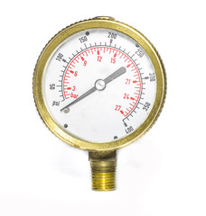 Pressure gauge in studio