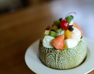 Melon with fruit Dalad