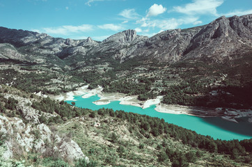 guadalest water reservoir