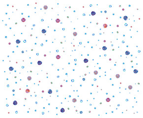 水玉　泡　背景