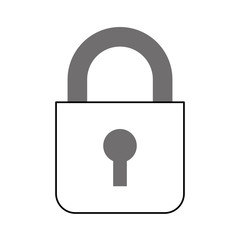safe secure padlock icon vector illustration design