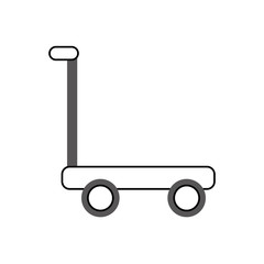 cart delivery isolated icon vector illustration design