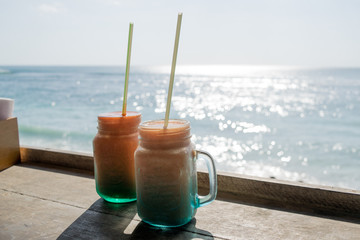 Sommer Cocktails am Meer