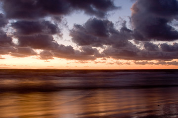 Sunset at the beach