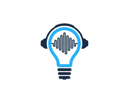 Music Idea Icon Logo Design Element