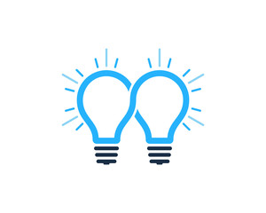 Infinity Idea Icon Logo Design Element