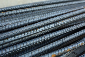 rebar steel reinforcing rod bar in construction industry