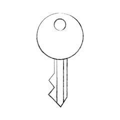 key security isolated icon vector illustration design