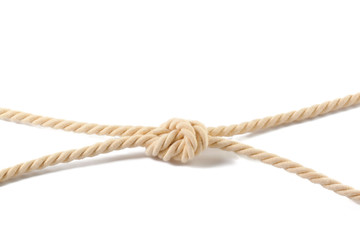 Beige cotton rope