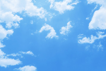 blue sky white cloud