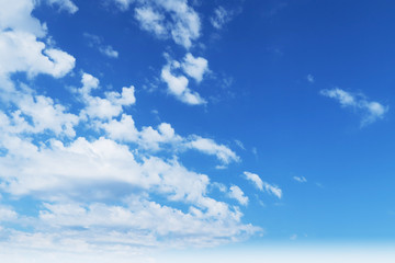 Fototapeta premium blue sky white cloud