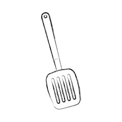 kitchen spatula tool icon vector illustration design