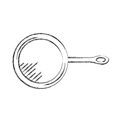 kitchen pan isolated icon vector illustration design