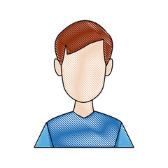 portrait man young people character