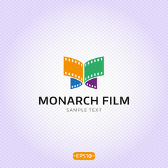 Monarch Film Logo Design
