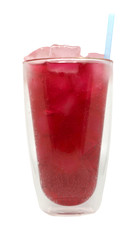 Soft drink in the glass