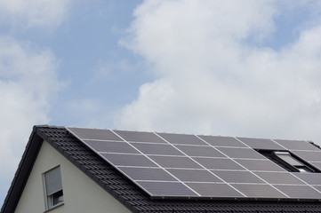 Solar Energie - Haus bau modern