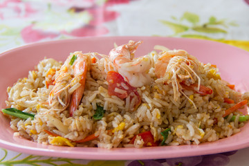 Shrimp fried rice