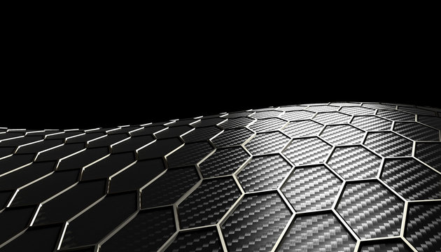 Hexagonal Carbon Fiber Texture