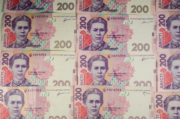Background of the ukrainian banknotes
