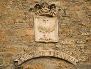 Place de la mairie de Ainsa