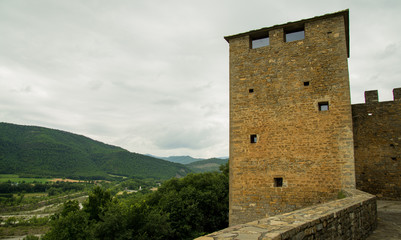 Rempart village Ainsa Espagne