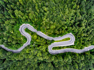 Transalpina road in Romania