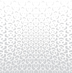 seamless geometric halftone abstract pattern background